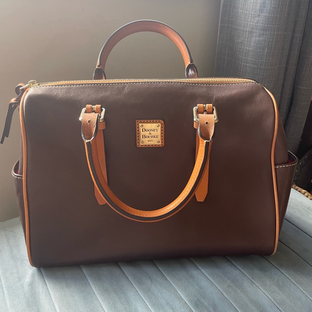 Chocolate Dooney and Bourke bag